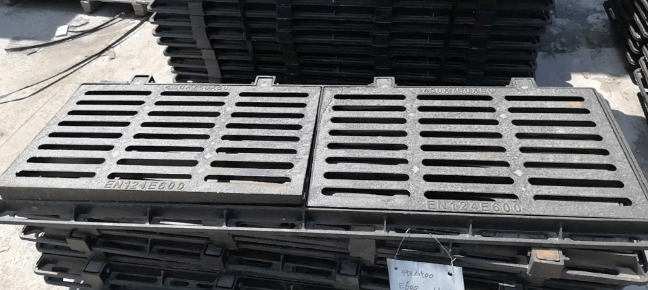 芜湖球墨铸铁连体双篦展示